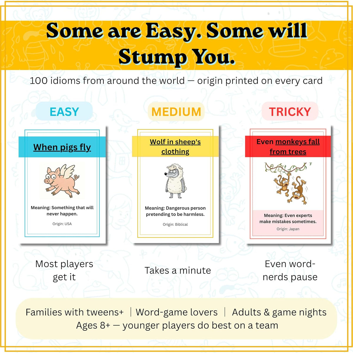 Say Whaat – Idiom Guessing Party Game