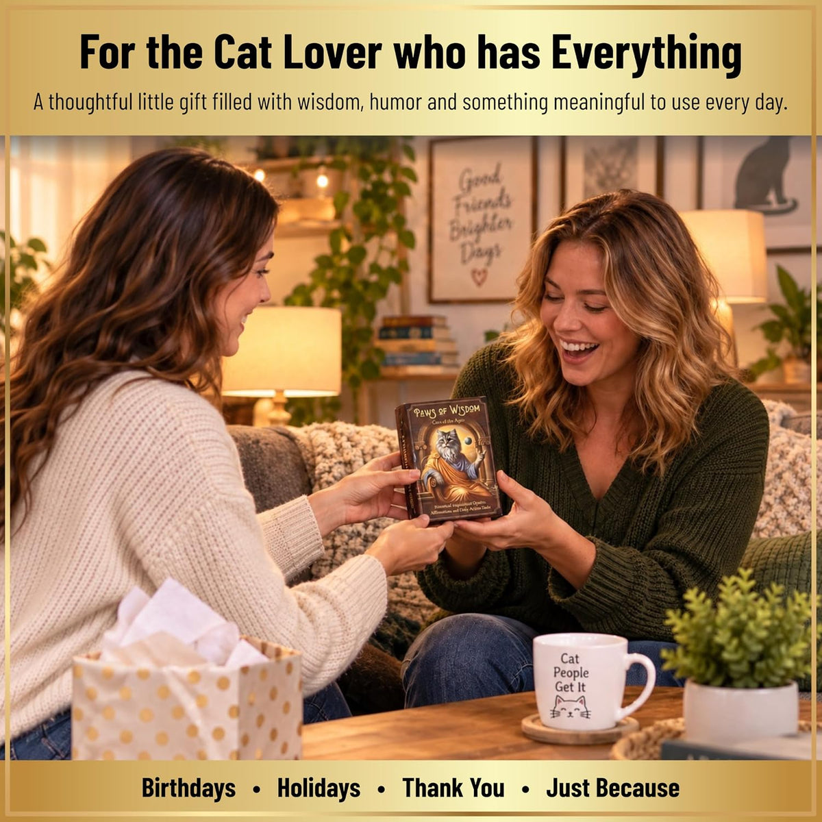 Paws of Wisdom – Affirmation Cards for Cat Lovers