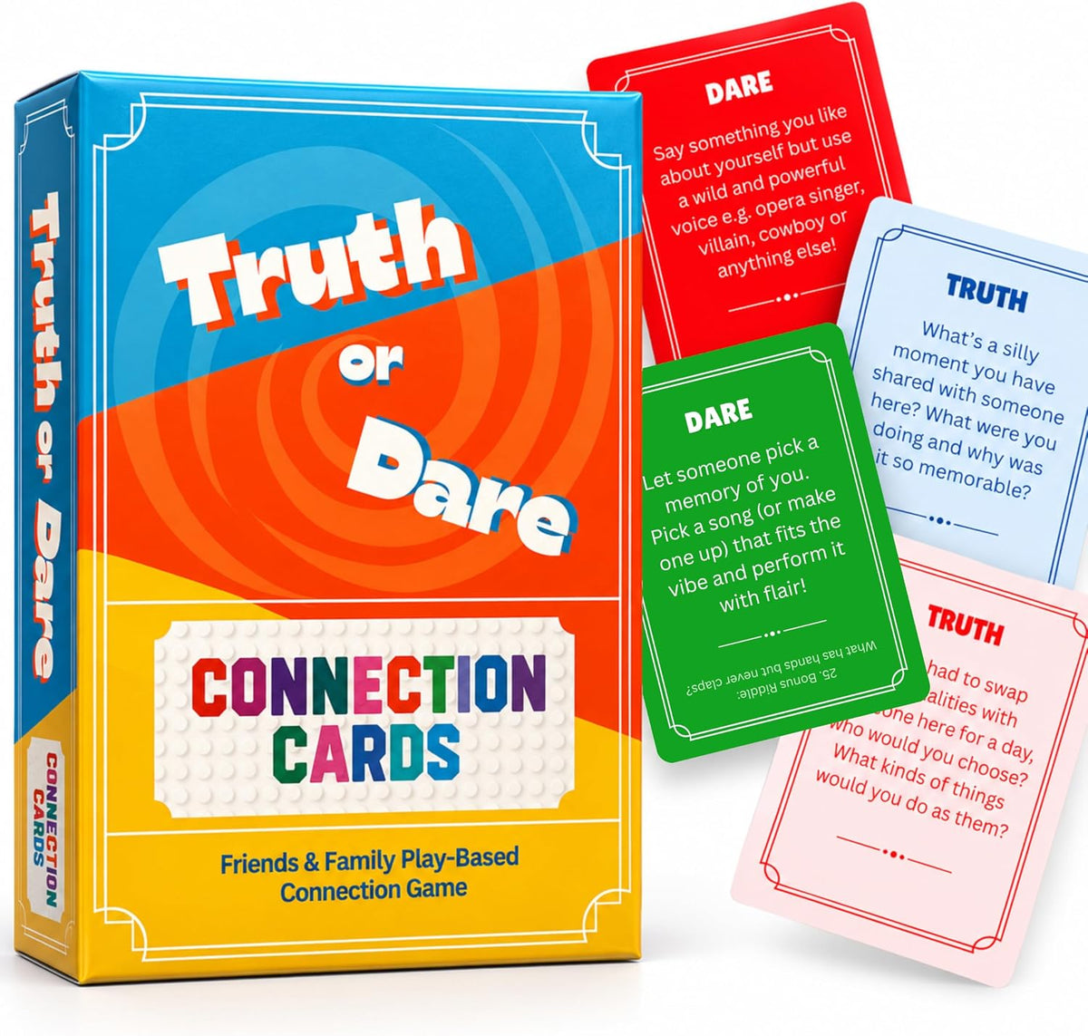 Truth or Dare Connection Cards – Conversation Game for Families & Friends
