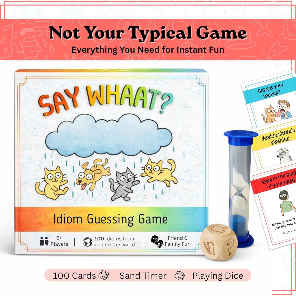 Say Whaat – Idiom Guessing Party Game