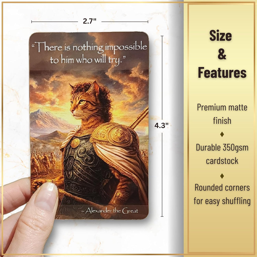 Paws of Wisdom – Affirmation Cards for Cat Lovers